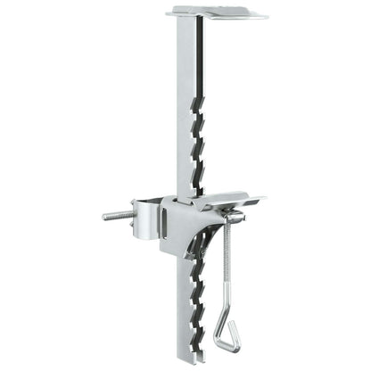 Parasol Base Silver Steel