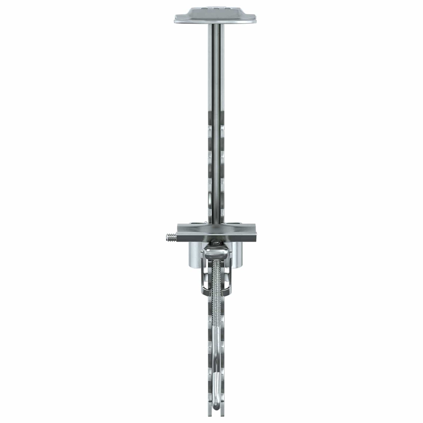 Parasol Base Silver Steel
