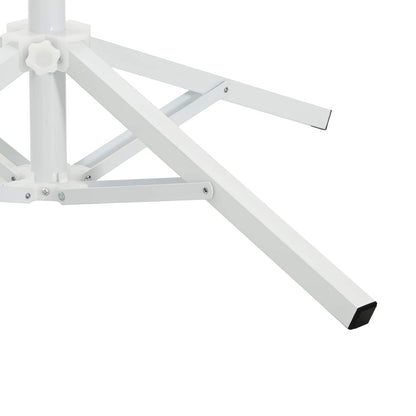 Parasol Stand White Steel for 25-32 mm Pole