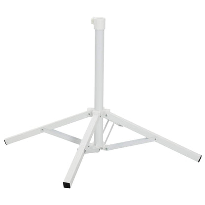 Parasol Stand White Steel for 25-32 mm Pole