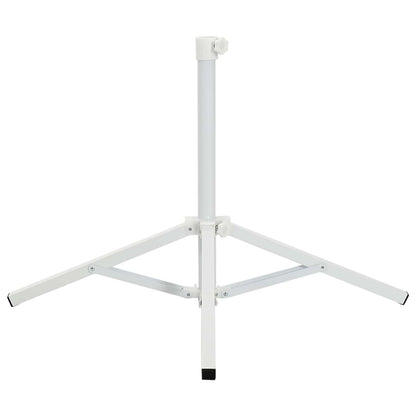 Parasol Stand White Steel for 25-32 mm Pole