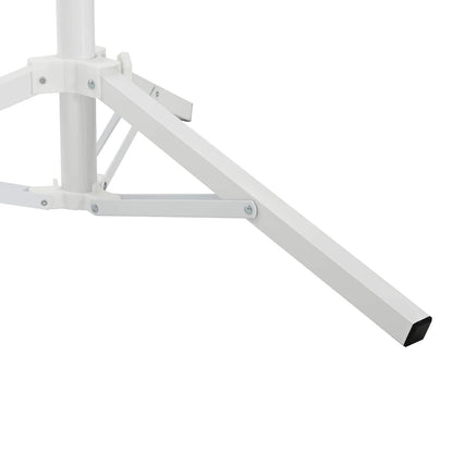 Parasol Stand White Steel for 25-32 mm Pole