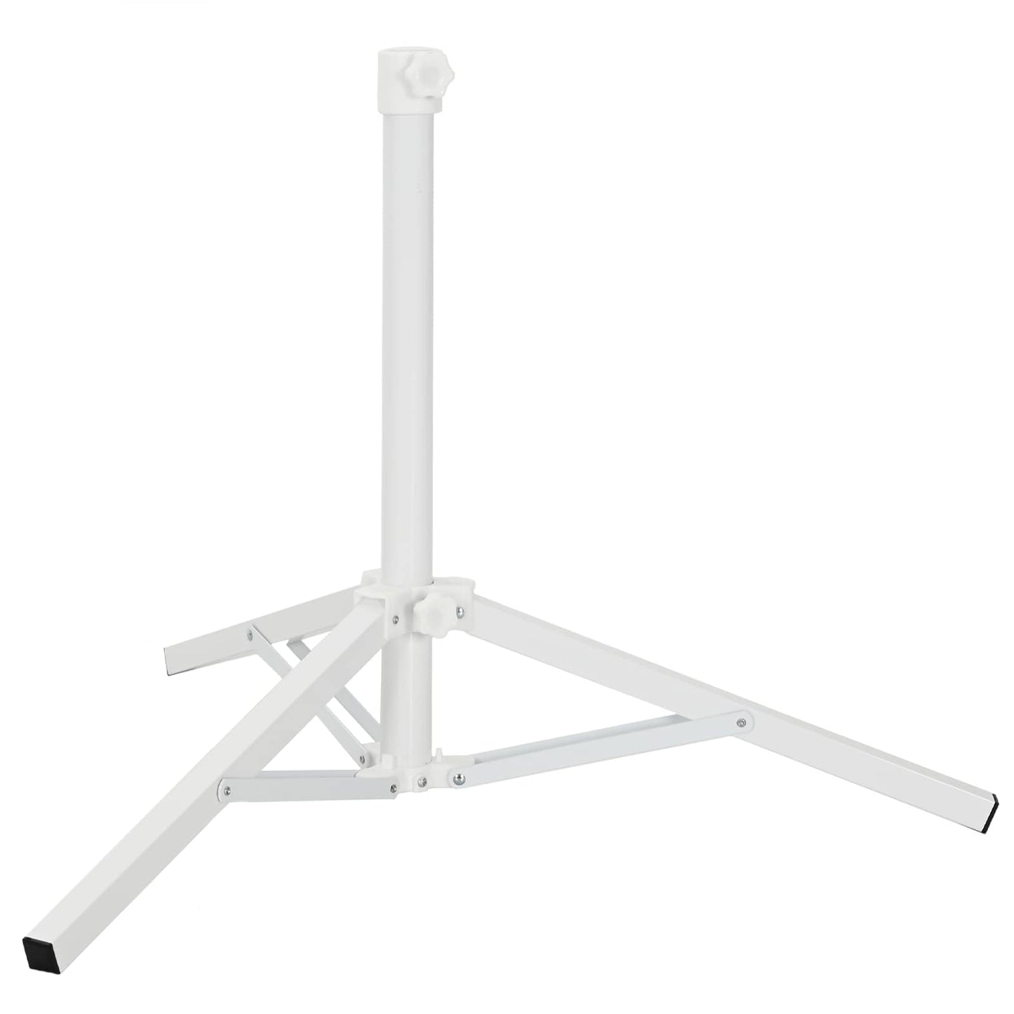 Parasol Stand White Steel for 25-32 mm Pole