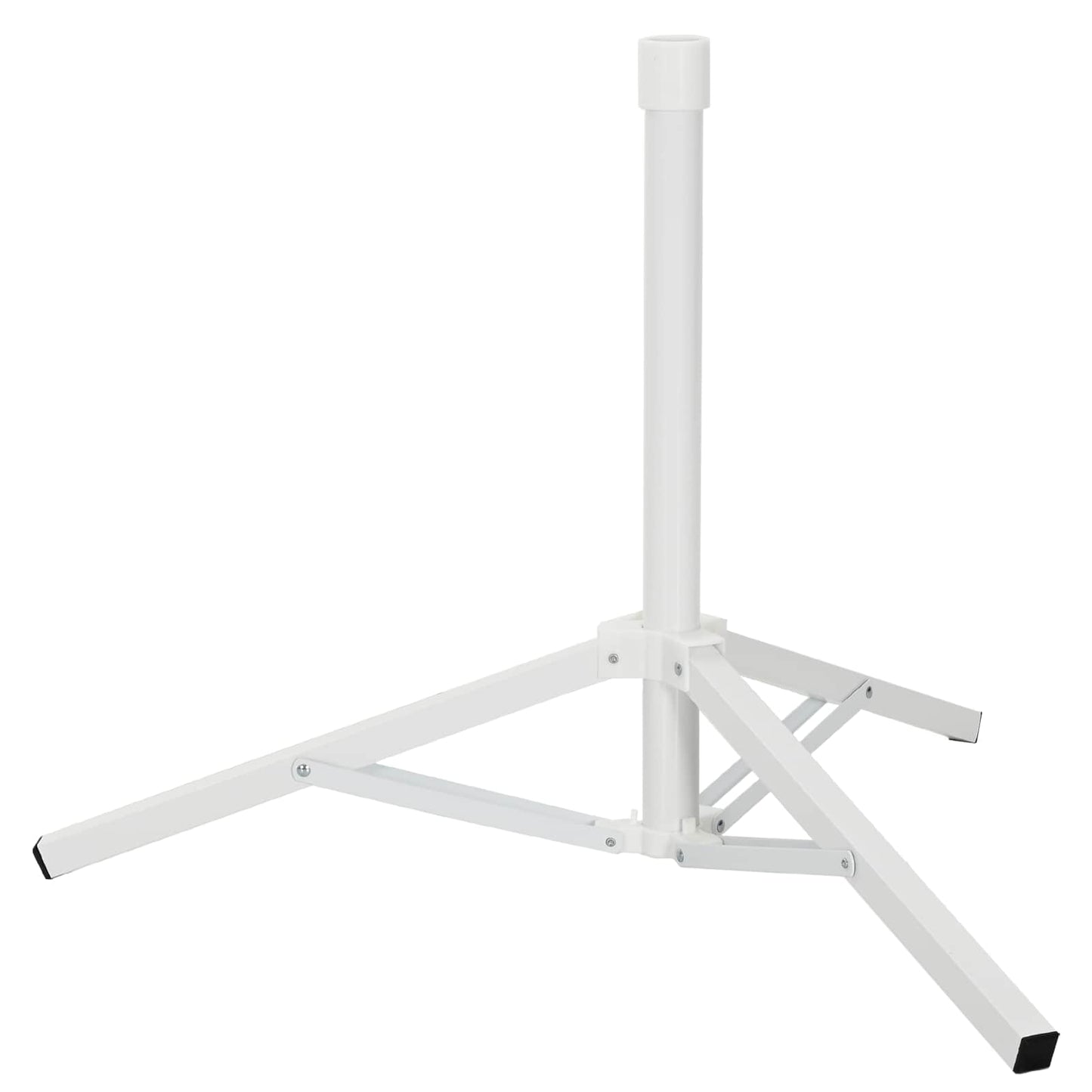 Parasol Stand White Steel for 25-32 mm Pole