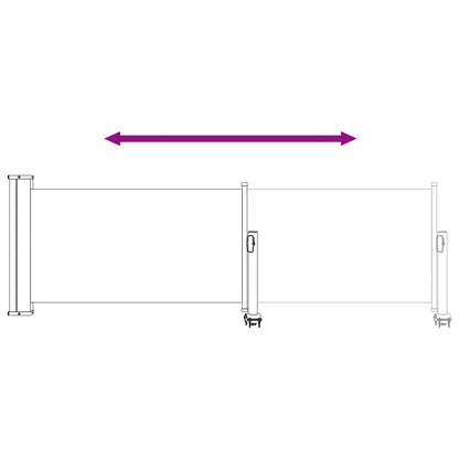 Side Awning 100% polyester iron steel