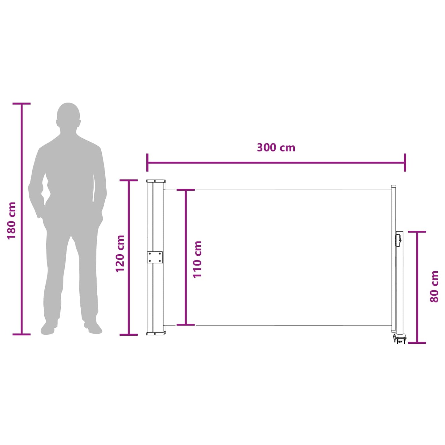 Side Awning Rectangular