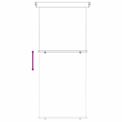Balcony Side Awning 100% polyester iron steel