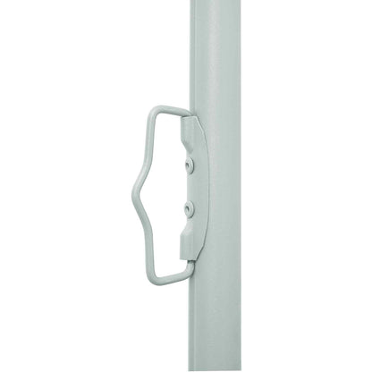 Retractable Side Awning Taupe 300 x 100 cm Polyester