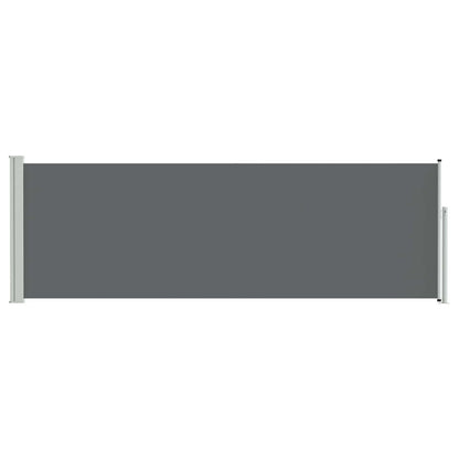 Retractable Side Awning Anthracite 300 x 100 cm Polyester