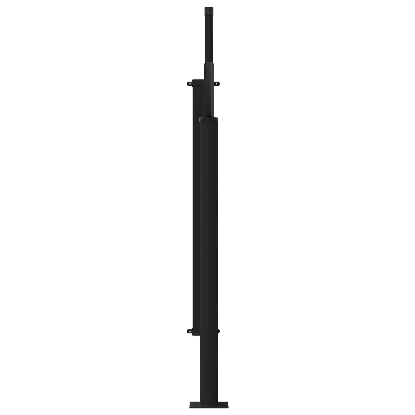 Retractable Side Awning Grey 300 x 100 cm Polyester