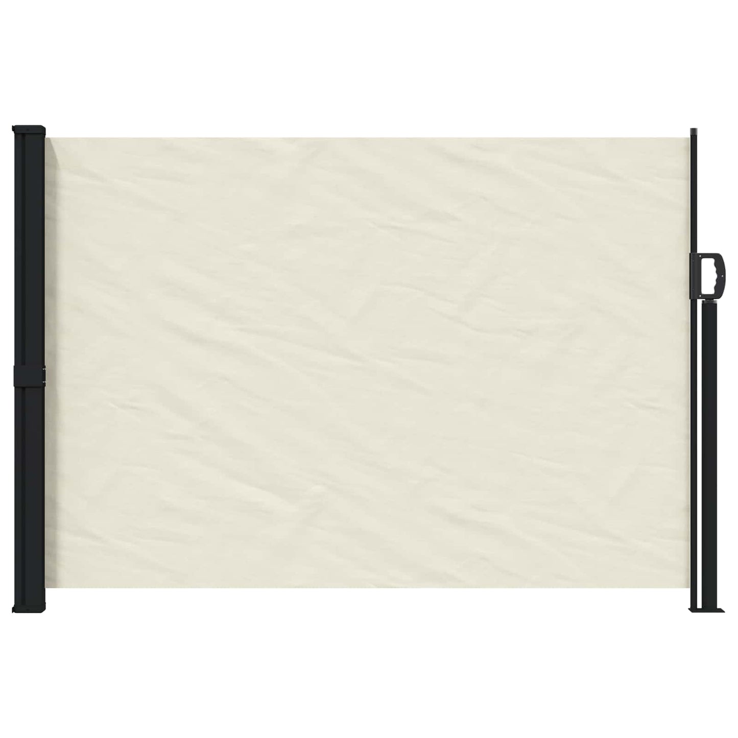 Retractable Side Awning Cream 300 x 170 cm Polyester