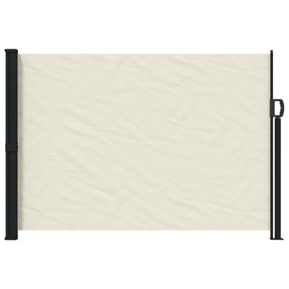 Retractable Side Awning Cream 300 x 170 cm Polyester