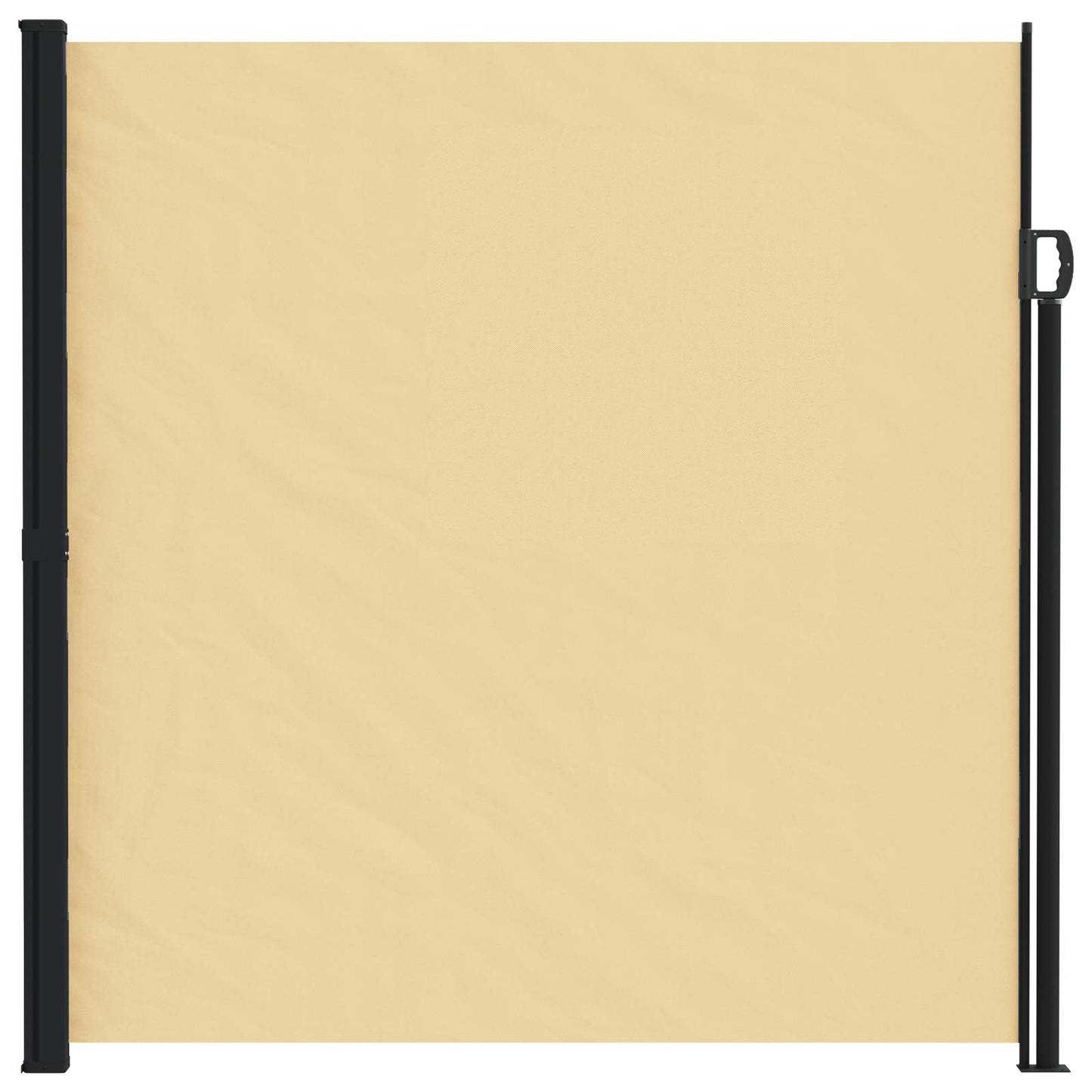 Retractable Side Awning Sand 600 x 200 cm Polyester