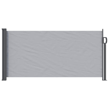 Retractable Side Awning 300 x 100 cm Polyester Rectangular Grey