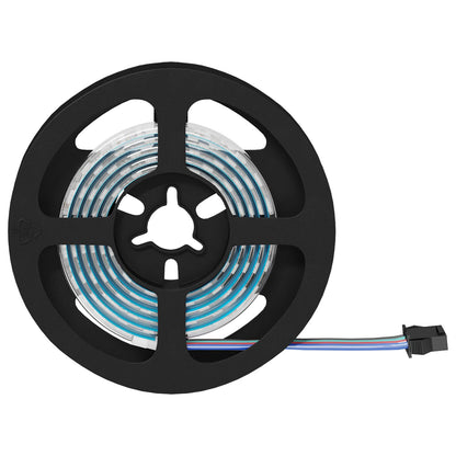 LED Strip 2 pcs Black and Transparent 1200 mm