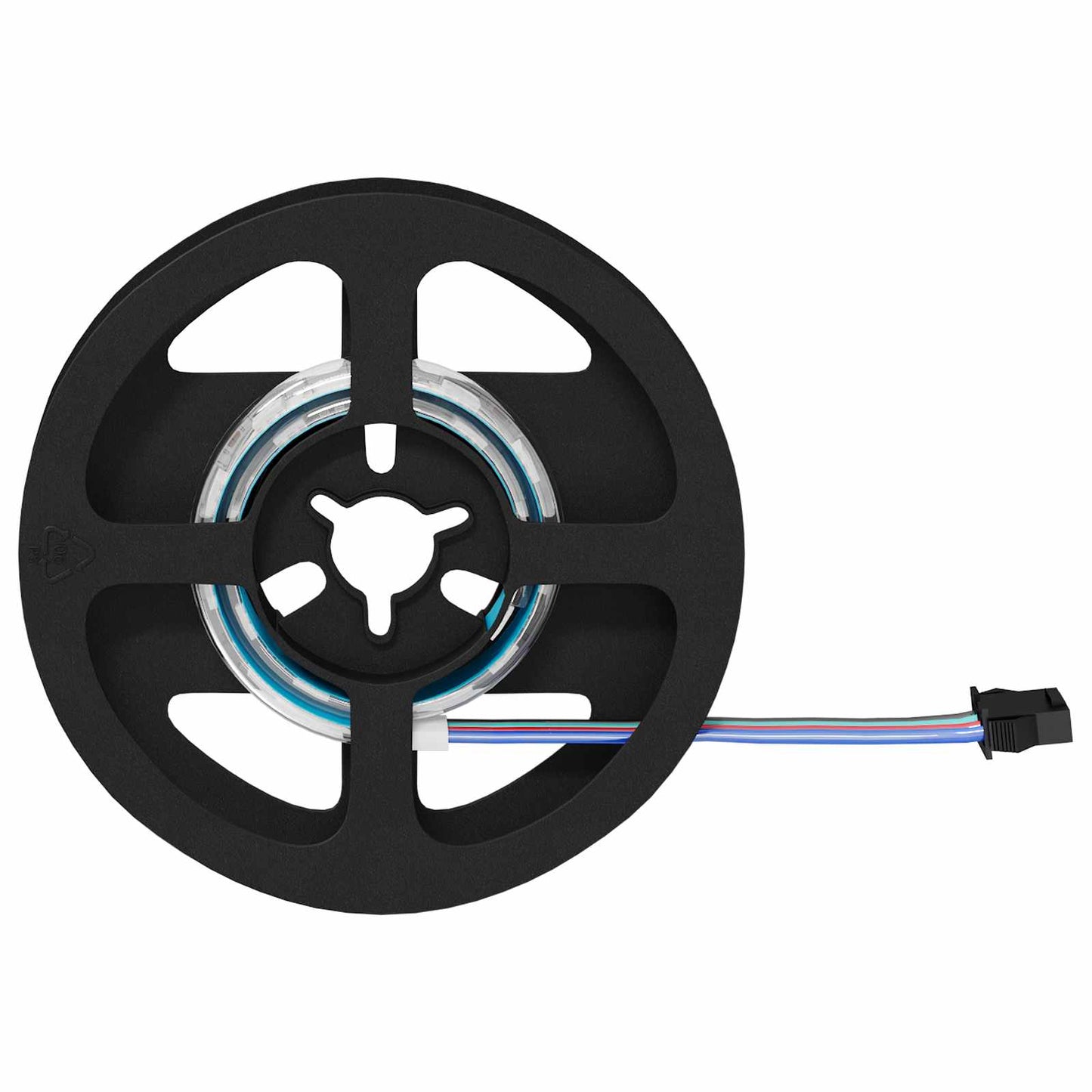 LED Strip 12 pcs Black and Transparent 250 mm