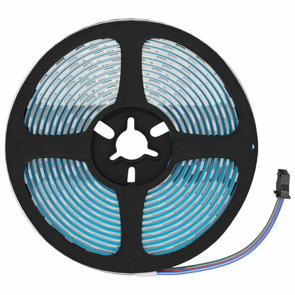 LED Strip 2 pcs Black and Transparent 3000 mm