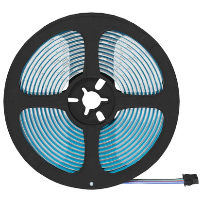 LED Strip 2 pcs Black and Transparent 5500 mm