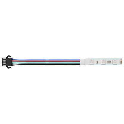 LED Strip 2 pcs Black and White 1745 mm Copper and Plastic