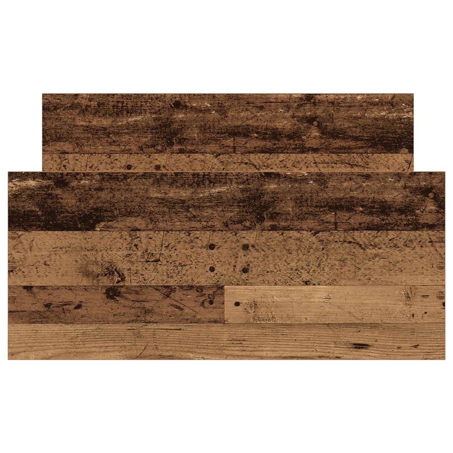 Bed Frame with Headboard Old Wood 80 x 200 cm Engineered Wood