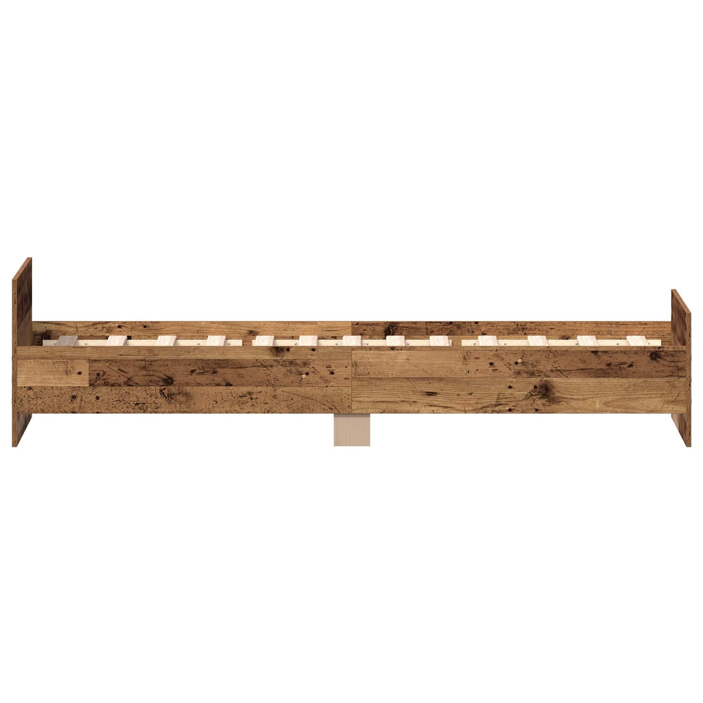 Bed Frame with Headboard Old Wood 80 x 200 cm Engineered Wood