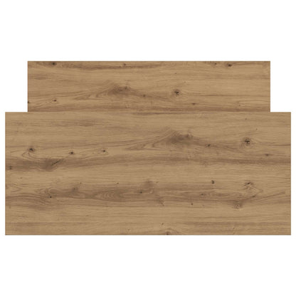 Bed Frame with Headboard Artisan Oak 80 x 200 cm