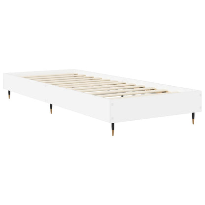 Bed Frame White 80 x 200 cm Engineered Wood