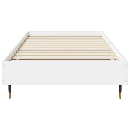 Bed Frame White 80 x 200 cm Engineered Wood