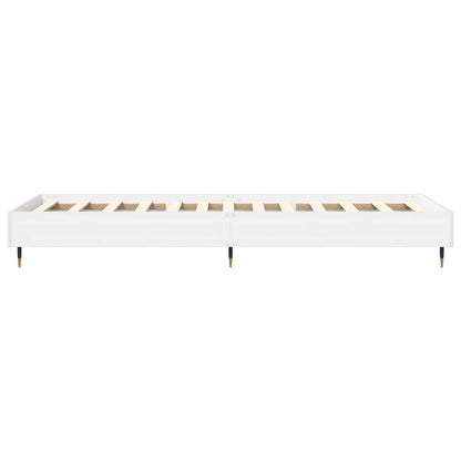 Bed Frame White 80 x 200 cm Engineered Wood