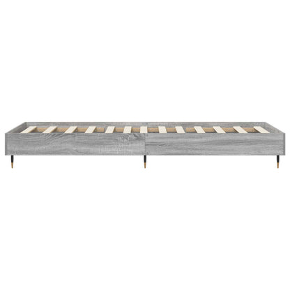 Bed Frame Grey Sonoma 80 x 200 cm Engineered Wood