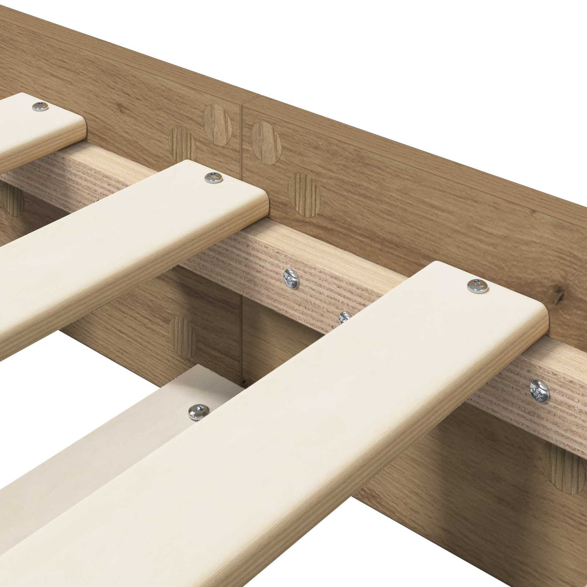 Bed Frame Artisan Oak 80 x 200 cm Engineered Wood