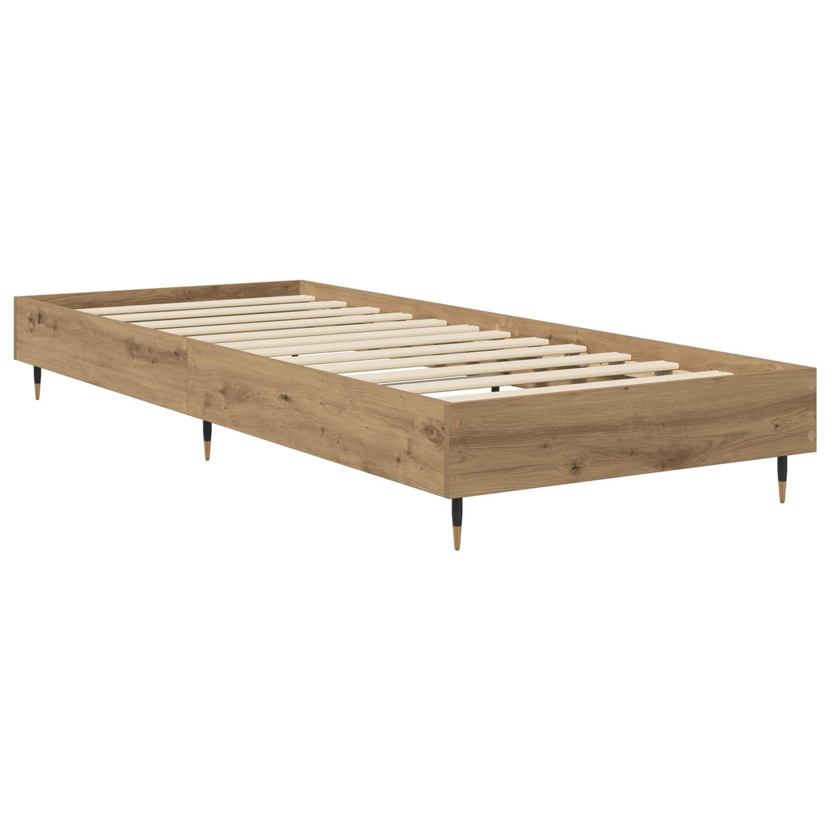 Bed Frame Artisan Oak 80 x 200 cm Engineered Wood