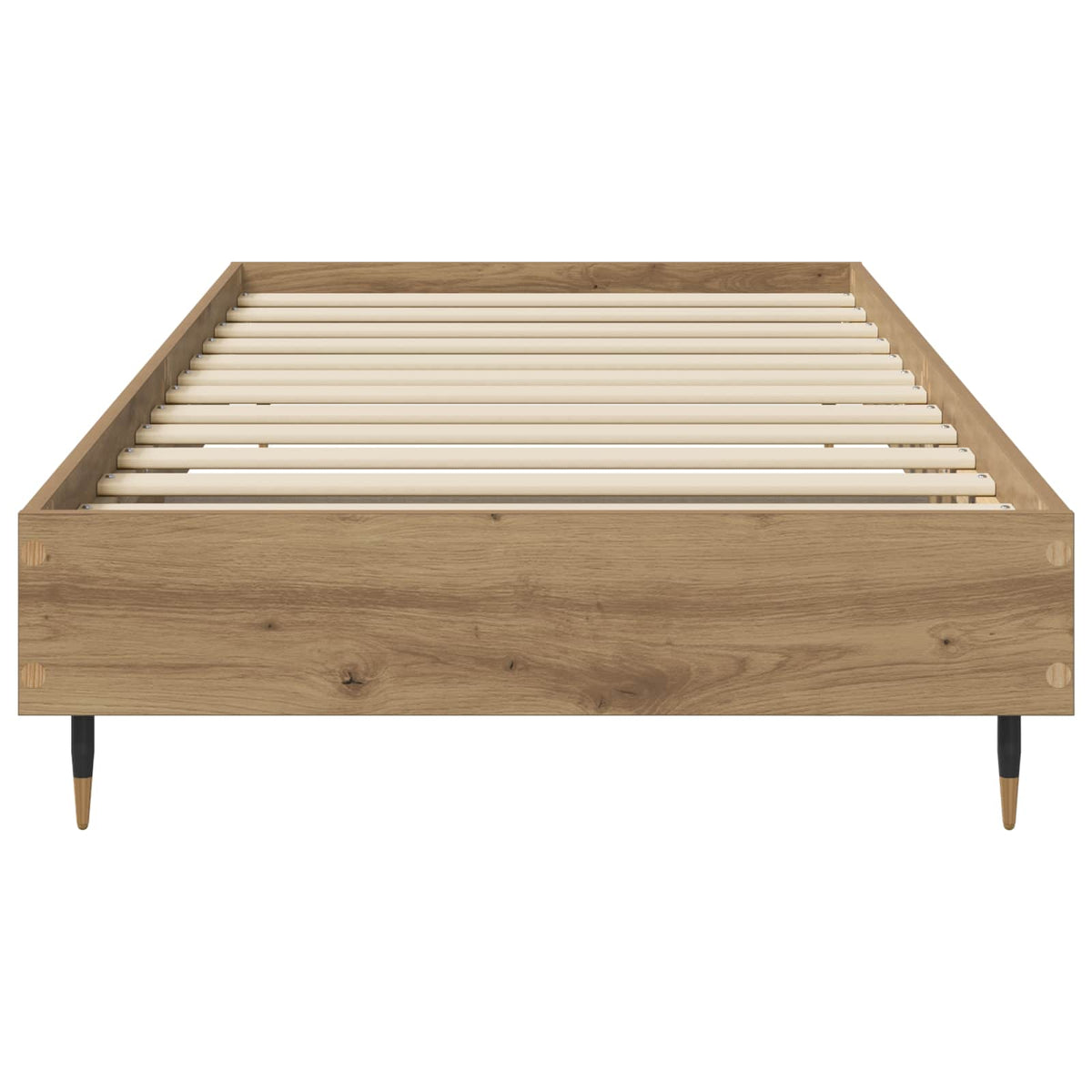 Bed Frame Artisan Oak 80 x 200 cm Engineered Wood