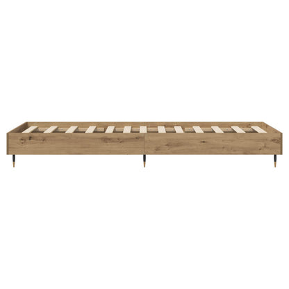Bed Frame Artisian Oak 80 x 200 cm Engineered Wood