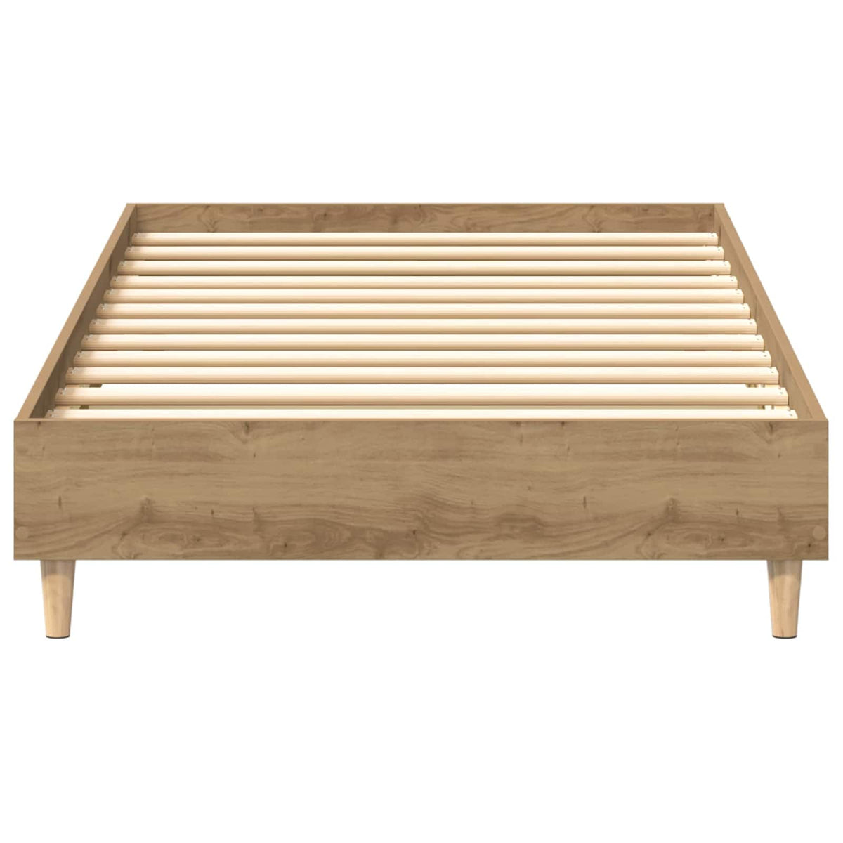 Bed Frame Artisan Oak 80 x 200 cm Engineered Wood