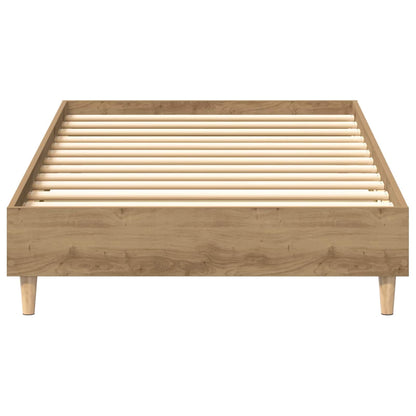Bed Frame Artisan Oak 80 x 200 cm Engineered Wood