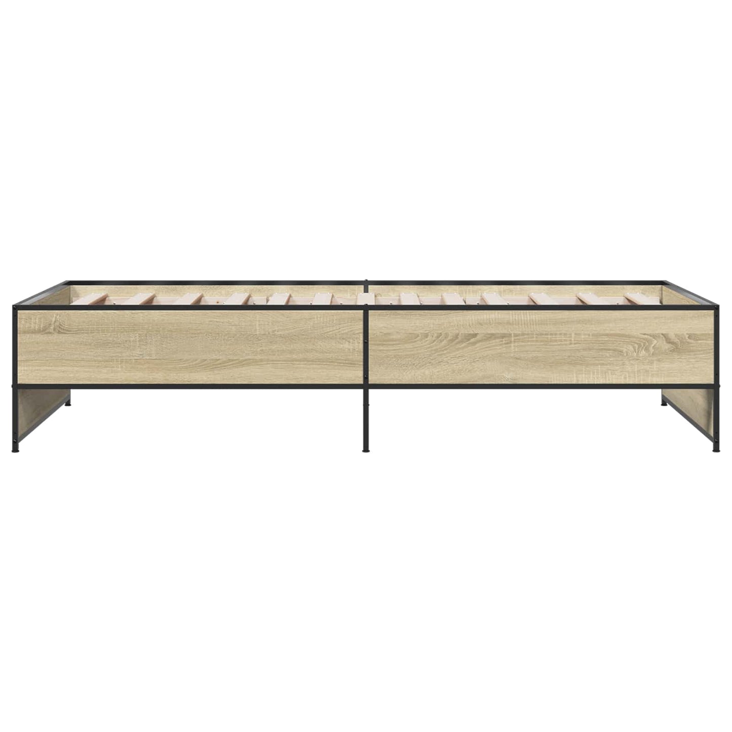 Bed Frame Sonoma Oak 80 x 200 cm Engineered Wood