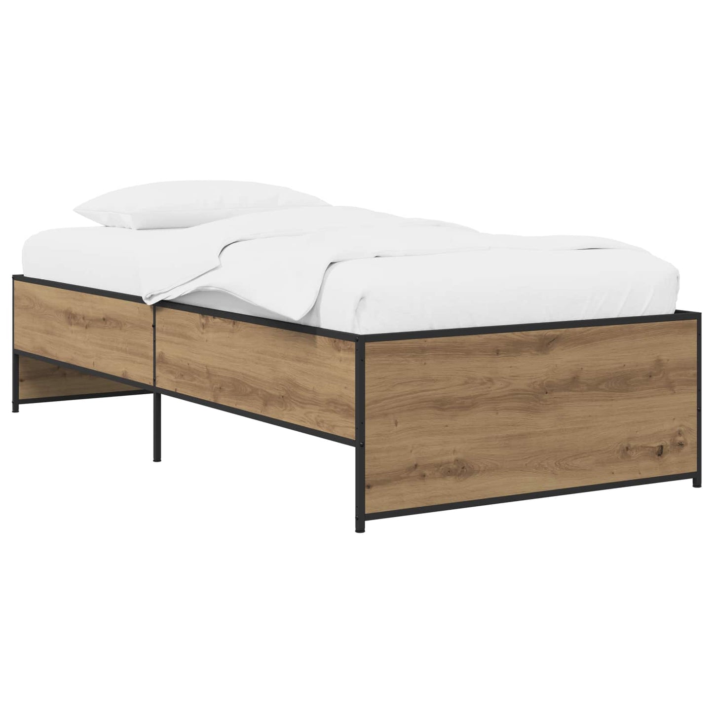 Bed Frame Artisan Oak 80 x 200 cm Engineered Wood