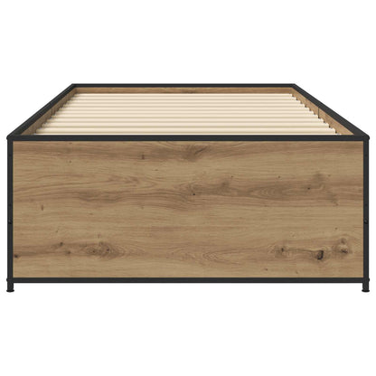 Bed Frame Artisan Oak 80 x 200 cm Engineered Wood