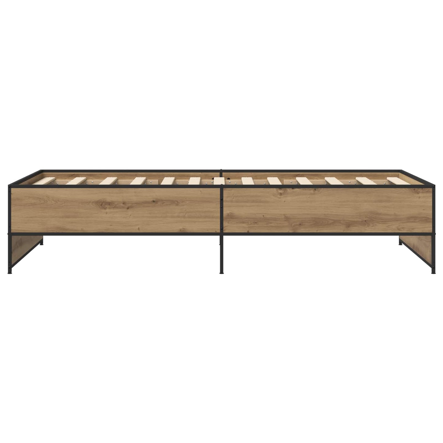 Bed Frame Artisan Oak 80 x 200 cm Engineered Wood