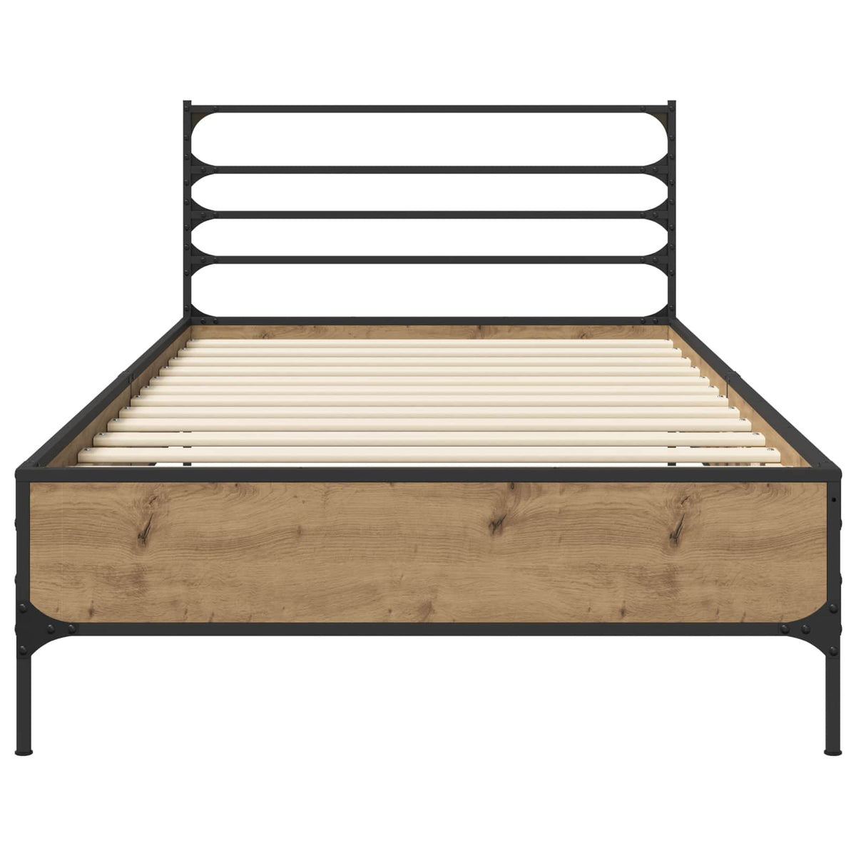 Bed Frame Artisan Oak 80 x 200 cm Engineered Wood