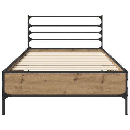 Bed Frame Artisan Oak 80 x 200 cm Engineered Wood