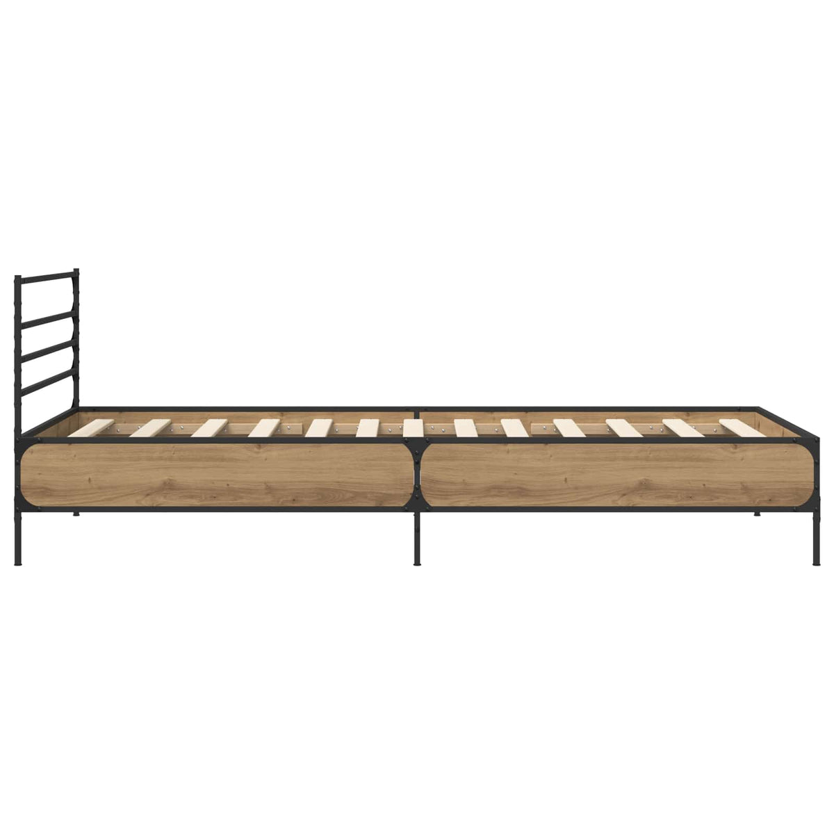 Bed Frame Artisan Oak 80 x 200 cm Engineered Wood