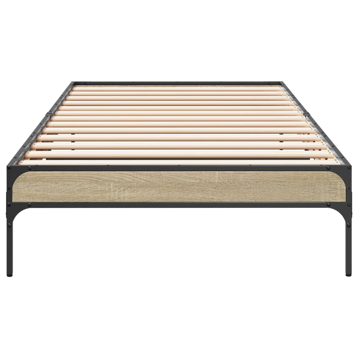 Bed Frame Sonoma Oak 80 x 200 cm Engineered Wood