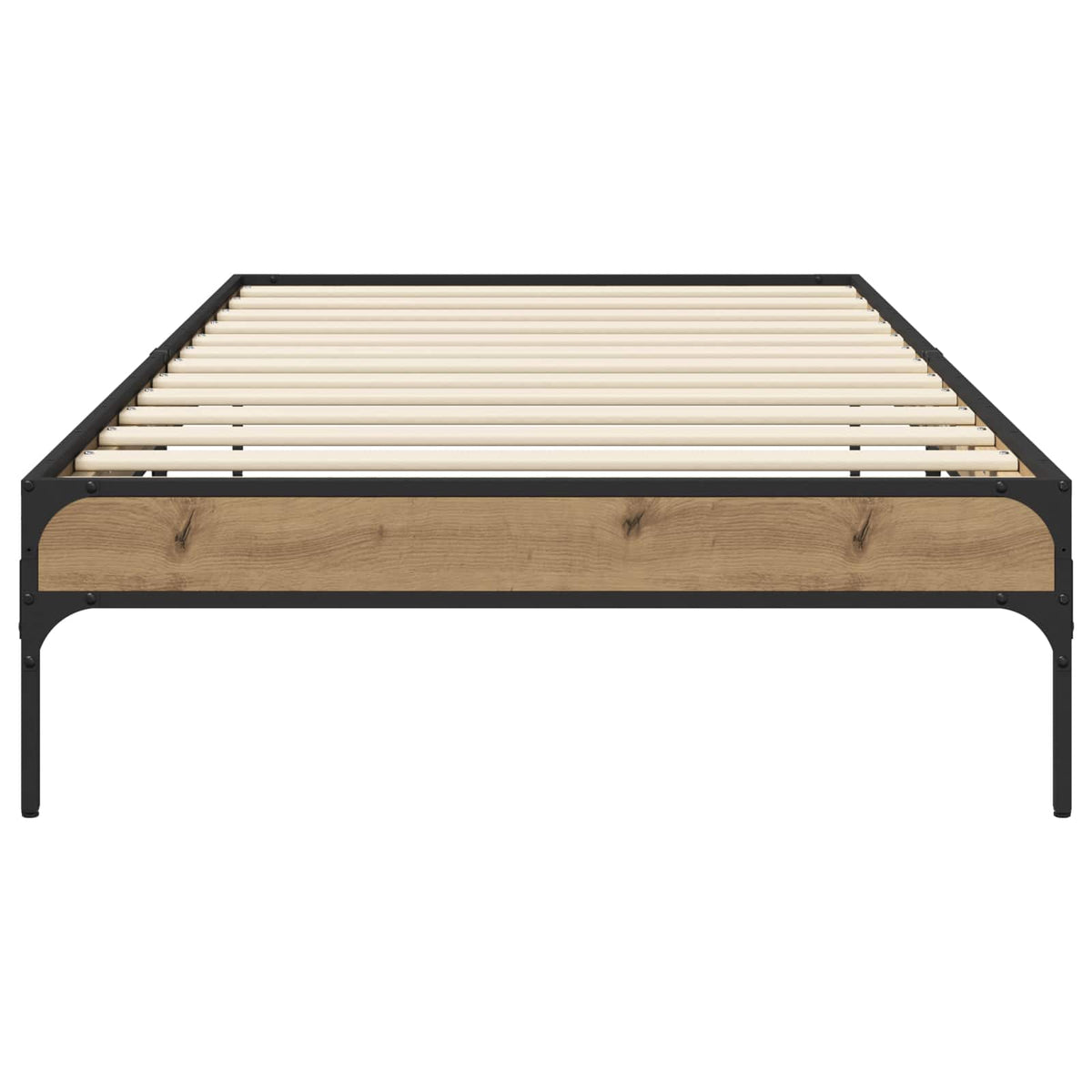 Bed Frame Artisan Oak 80 x 200 cm Engineered Wood