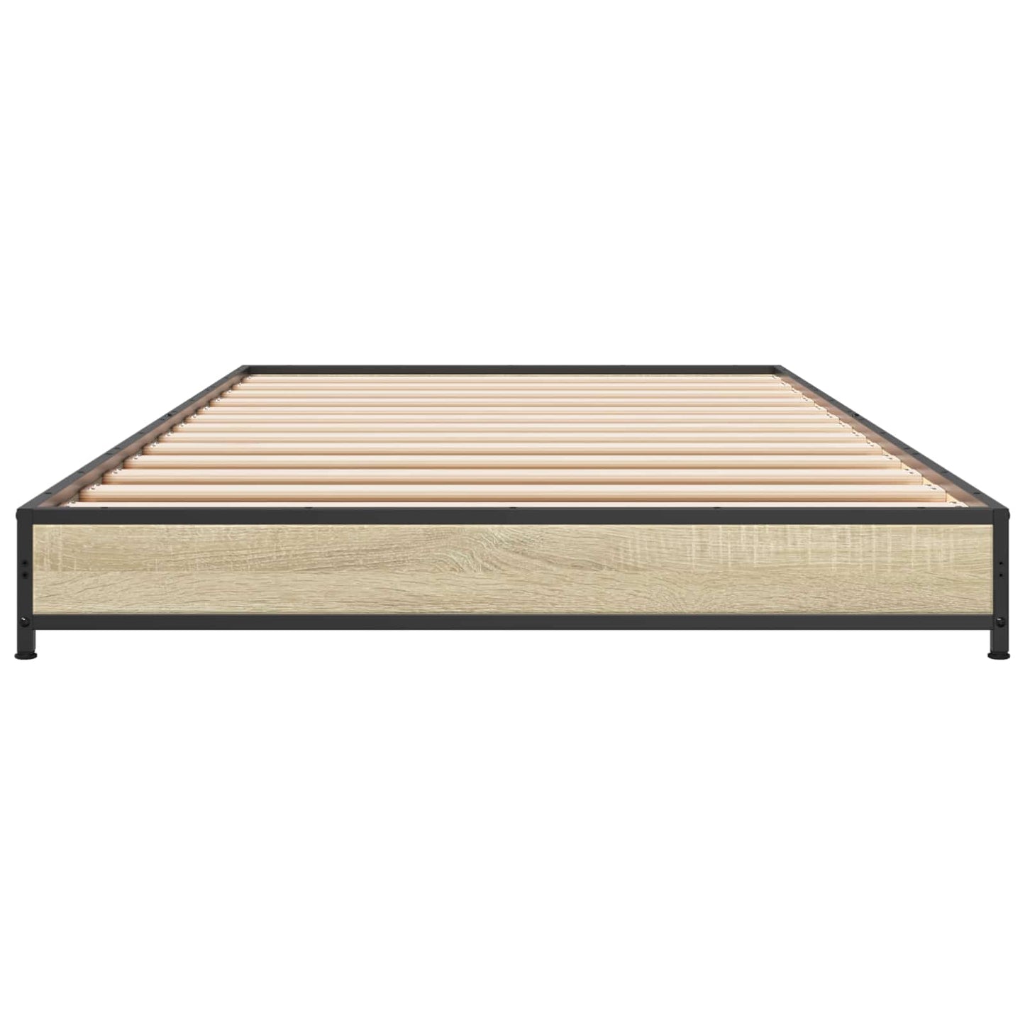 Bed Frame Sonoma Oak 80 x 200 cm Engineered Wood