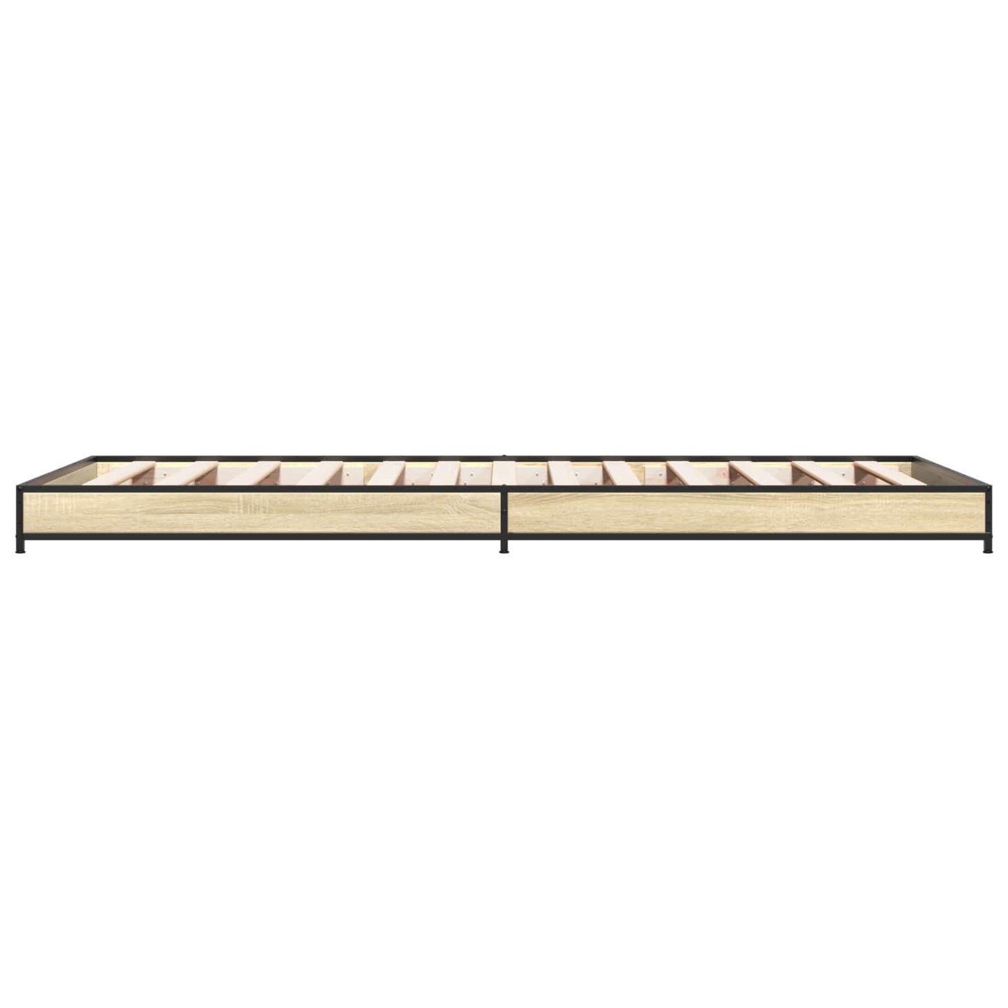 Bed Frame Sonoma Oak 80 x 200 cm Engineered Wood