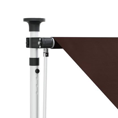 Manual Retractable Awning Brown 350 cm