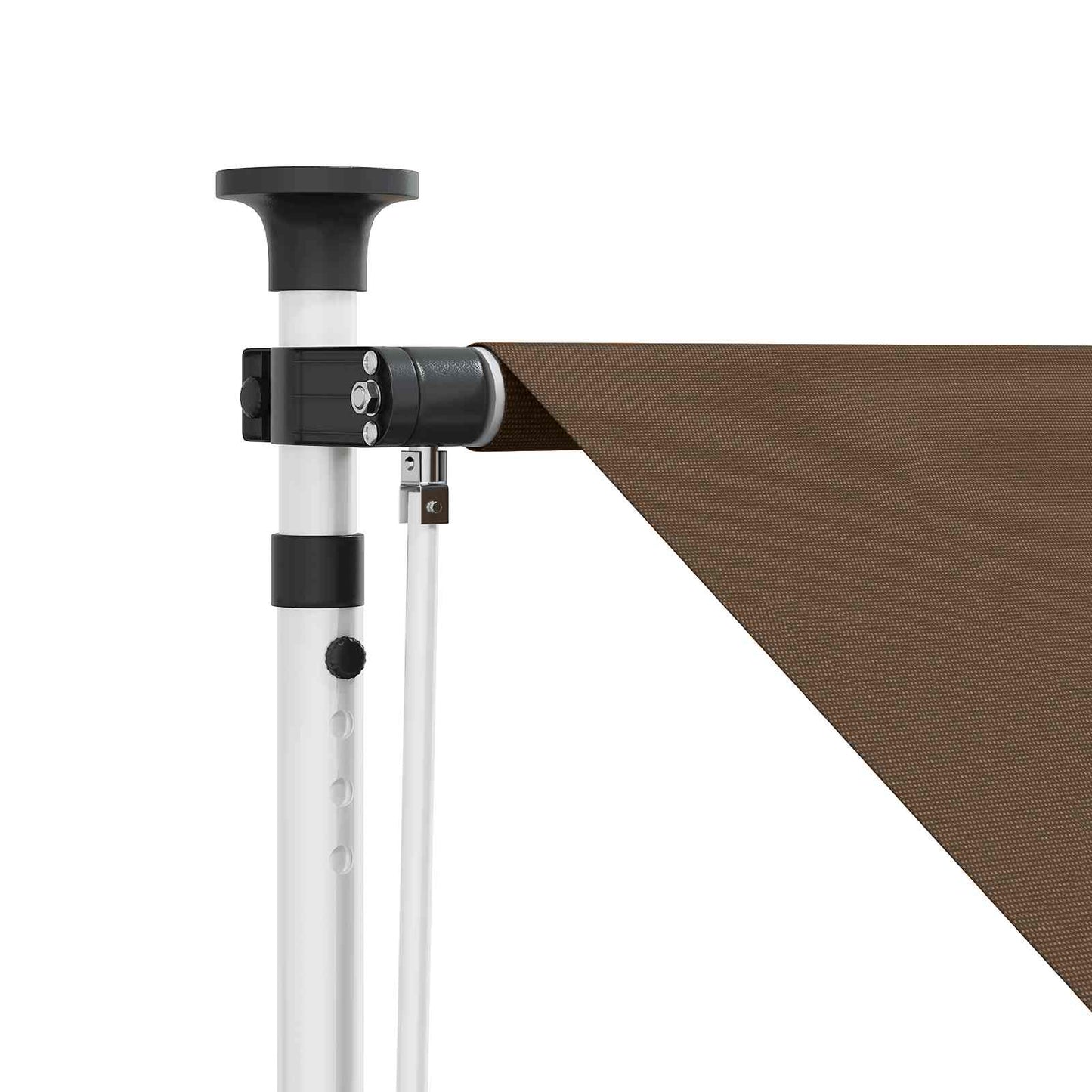 Manual Retractable Awning Taupe 100 cm