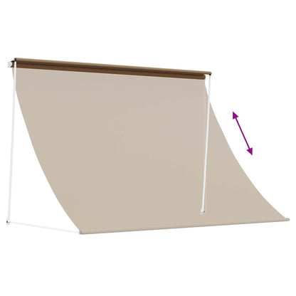 Awning Beige 200 x 150 cm 180 g / m² Polyester with PU Coated